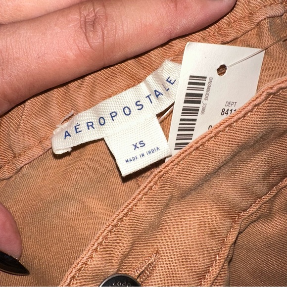 NWT 2 Aeropostale Denim Mini Cargo Skirts Size XS - Picture 6 of 9